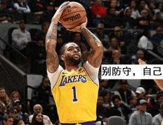 【168NBA】三分险胜马刺，詹姆斯缺阵湖人成二流球队，拉塞尔对得起波波维奇