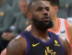 【168NBA】湖人不敌马刺！詹姆斯三次被打到眼睛，听听赛后怎么说