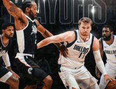 【168NBA】伦纳德复出，快船四巨难挡独行侠猛攻，快船以3分惜败！东契奇32+9+6！