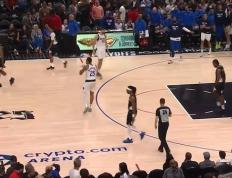 【168NBA】东契奇领军，独行侠险胜快船！