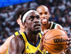 【168NBA】NBA季后赛：步行者大胜雄鹿，西亚卡姆砍下37分