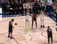 【168NBA】掘金掌握胜机！爱德华兹领衔森林狼难撑唐斯努力