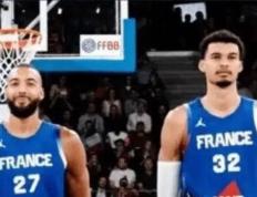 【168NBA】法国男篮96-46大胜土耳其，文班亚马表现引发热议！