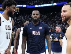 【168NBA】詹姆斯全力出战，率美国男篮险胜南苏丹