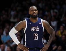 【168NBA】杜兰特的加入让美国男篮轻松击败南苏丹，詹姆斯笑了