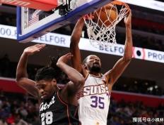 168NBA-常规赛太阳击败活塞，杜兰特41+4+5 结束三连败