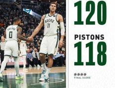 168NBA-雄鹿124-126惜败步行者,字母哥空砍54+12,哈利伯顿29+10