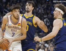 勇士不敌雷霆6连败::NBA常规赛：霍姆格伦36+10生涯夜雷霆送勇士6连败 亚历山大40分