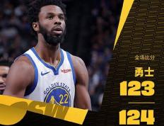 168NBA-季中锦：国王124-123逆转勇士,福克斯29+10+7,库里29+10