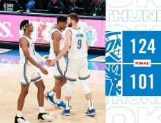 168NBA-季前赛：雄鹿101-124不敌雷霆,霍姆格伦18分,比斯利20分