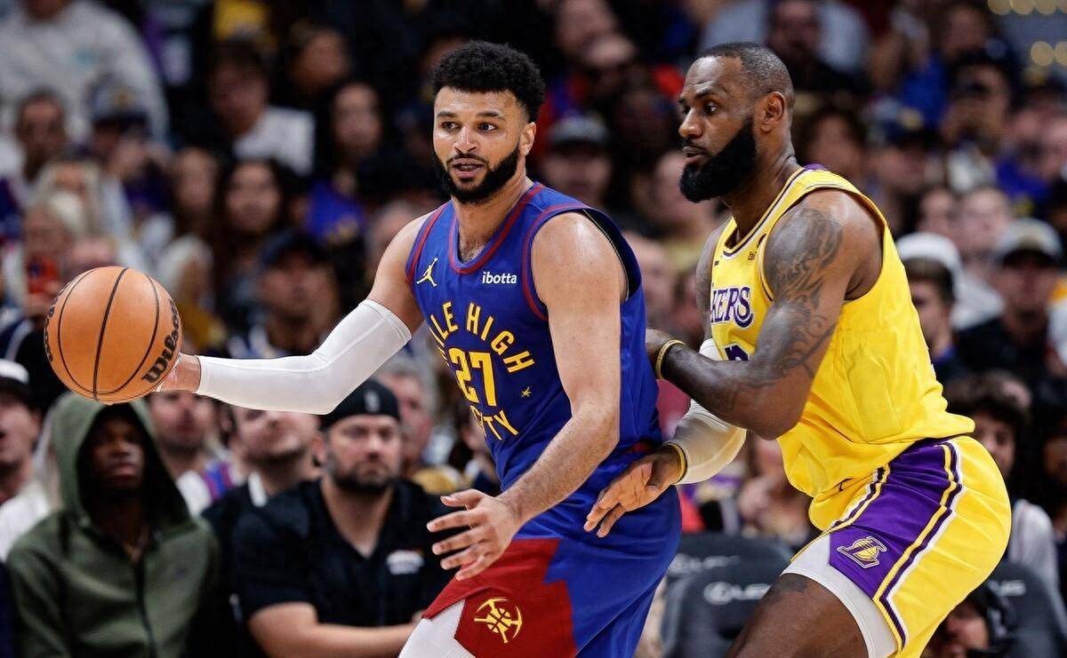 NBA球员:NBA常规赛湖人107：119掘金，赛后球员评分，很中肯！