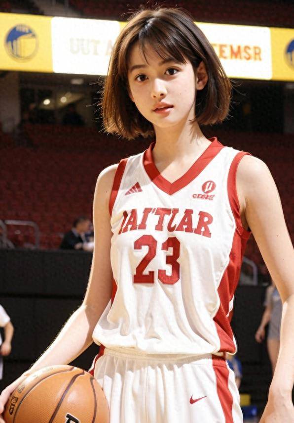 168NBA-如此美丽又气质的篮球宝贝美女能进NBA总决赛吗？女神篮球服写真