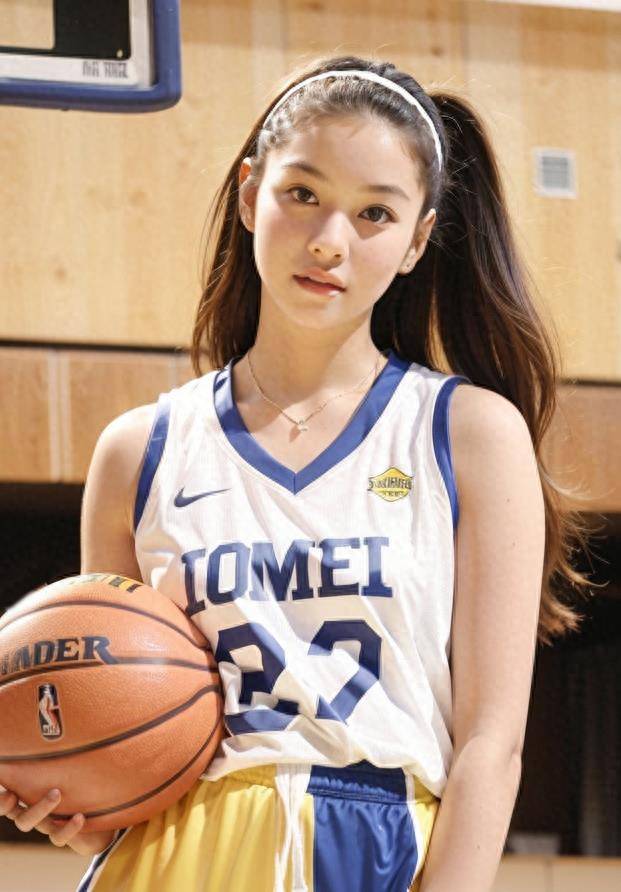 168NBA-如此美丽又气质的篮球宝贝美女能进NBA总决赛吗？女神篮球服写真