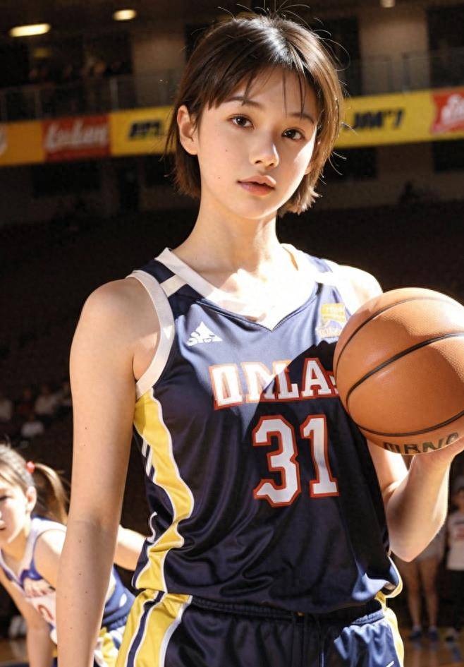 168NBA-如此美丽又气质的篮球宝贝美女能进NBA总决赛吗？女神篮球服写真