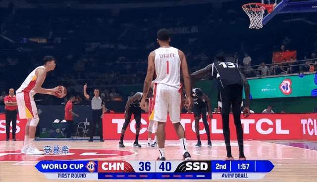 168NBA-出线渺茫！中国男篮不敌南苏丹遭遇两连败，李凯尔22分，赵睿尽力