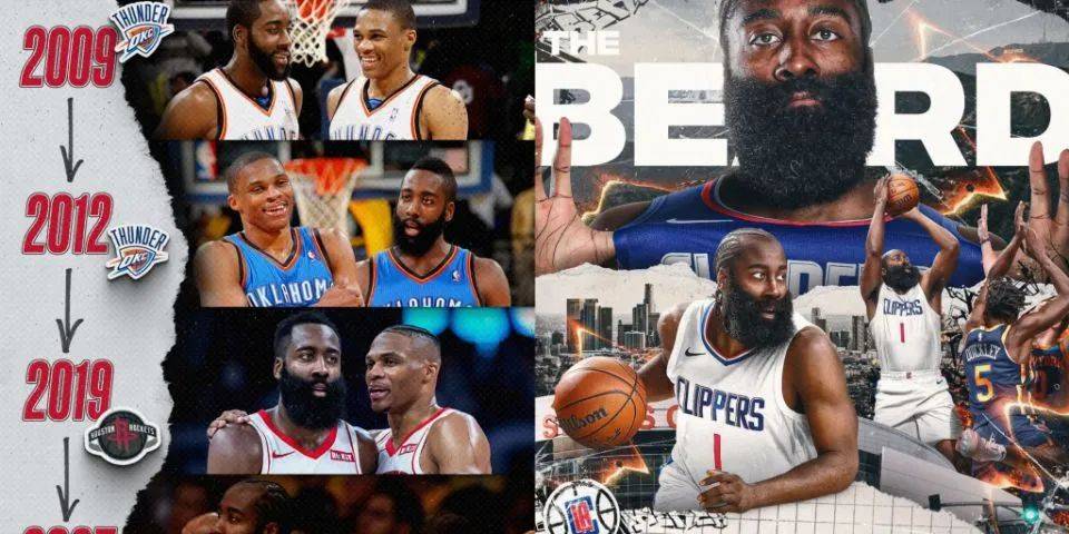 【168NBA】解除哈登的进攻封印，快船才能争冠，哈登给快船急需的健康、组织