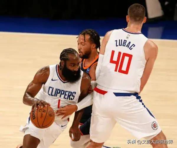 【168NBA】哈登17+6，小卡18+5，乔治成铁匠，快船四巨头97：111惨败尼克斯