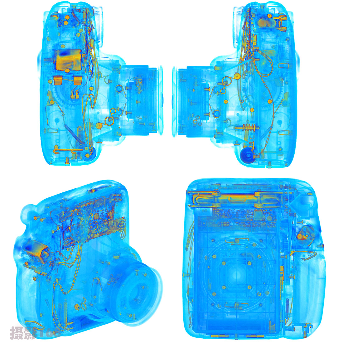 CT扫描揭示了标志性的廉价即时相机比腕表复杂得多