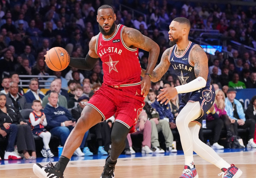 【168NBA】利拉德加冕全明星MVP：39+11记三分打爆西部 多次命中半场三分太狠