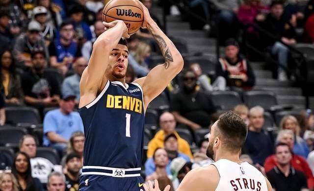 【168NBA】NBA常规赛：约基奇狂砍26+18+16，掘金轻取骑士锁定季后赛资格