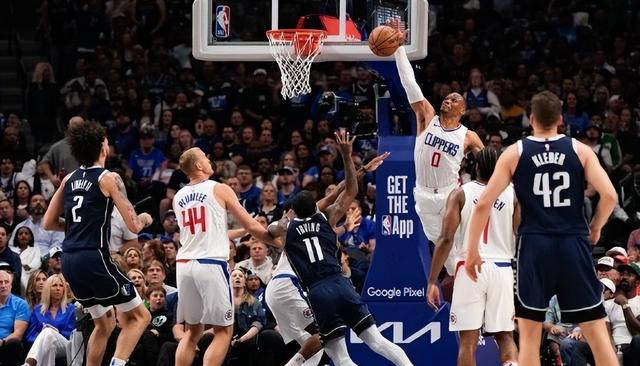 【168NBA】乔治状态低迷，威少遭驱逐，哈登表现亮眼，独行侠逆袭快船