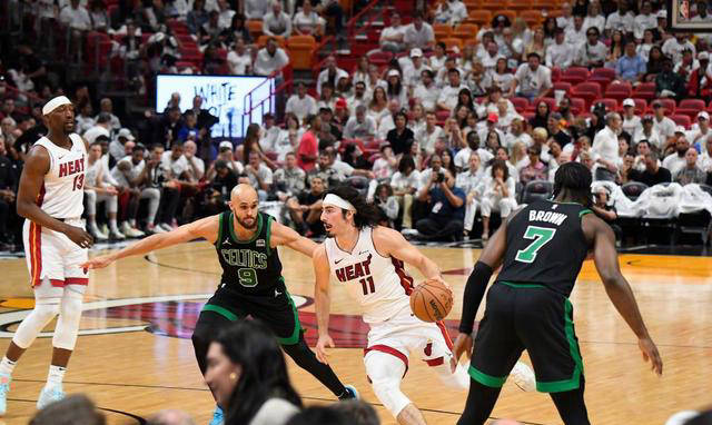 【168NBA】凯尔特人逆转战胜热火，塔图姆布朗发挥抢眼！