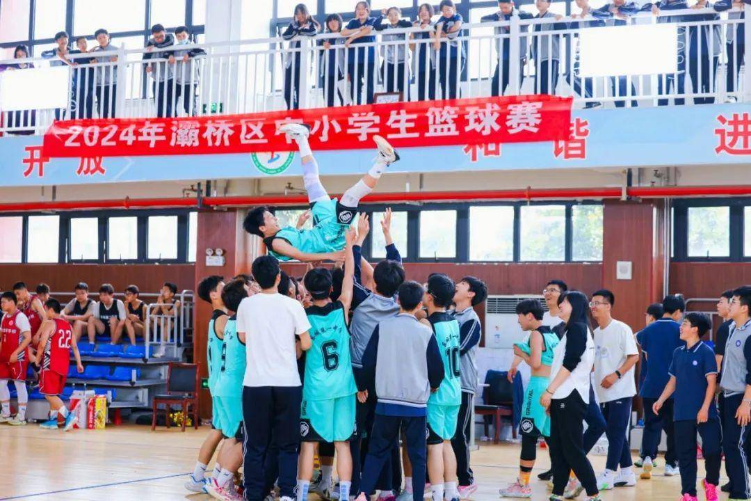 【168NBA】灞桥区2024年中小学篮球赛：东城一中篮球健儿三支球队全部夺冠！