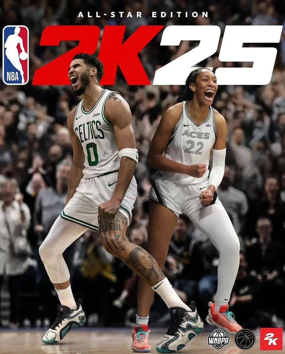 【168NBA】塔图姆登上《NBA2K25》封面！第三代签名鞋曝光！