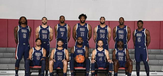 【168NBA】美国男篮的金牌不稳了：轰20+12完胜文班亚马