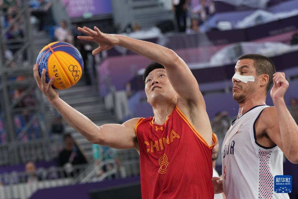 【168NBA】巴黎奥运会丨三人篮球——男子分组循环赛：中国队胜塞尔维亚队