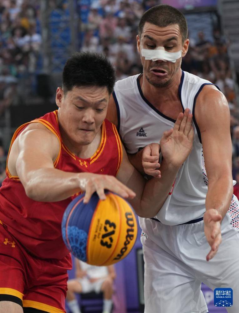 【168NBA】巴黎奥运会丨三人篮球——男子分组循环赛：中国队胜塞尔维亚队