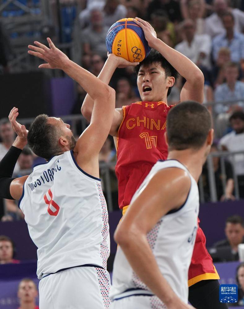 【168NBA】巴黎奥运会丨三人篮球——男子分组循环赛：中国队胜塞尔维亚队